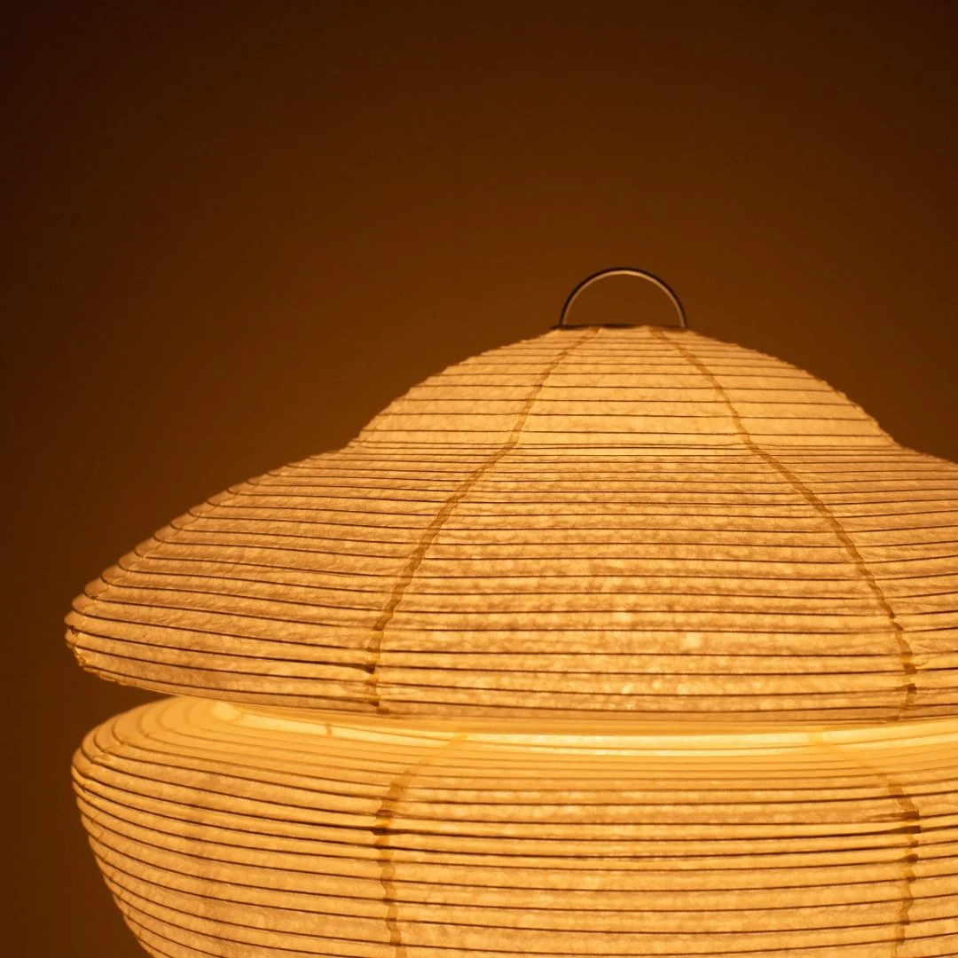 Japanese Paper Floor Lamp "GEMINI" 01 - Image 7