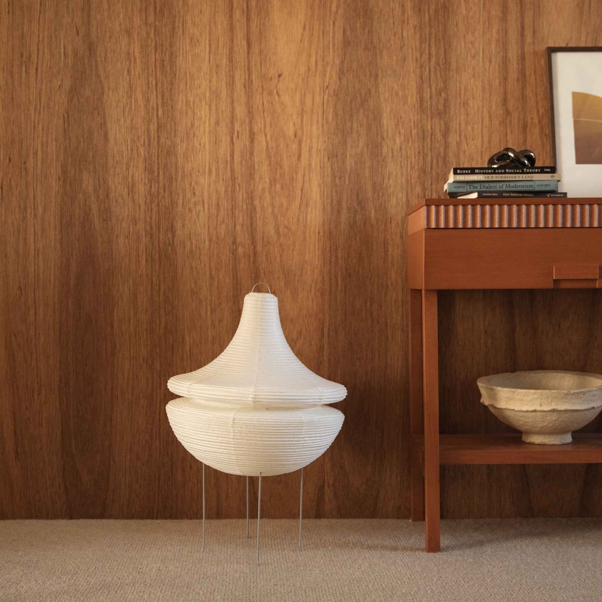 Japanese Paper Floor Lamp "GEMINI" 02 - Image 4