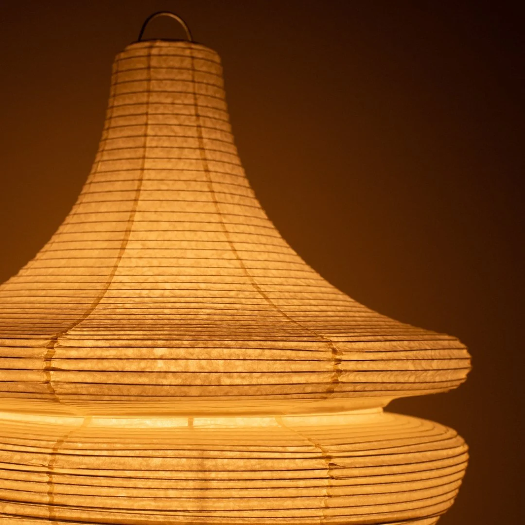 Japanese Paper Floor Lamp "GEMINI" 02 - Image 7