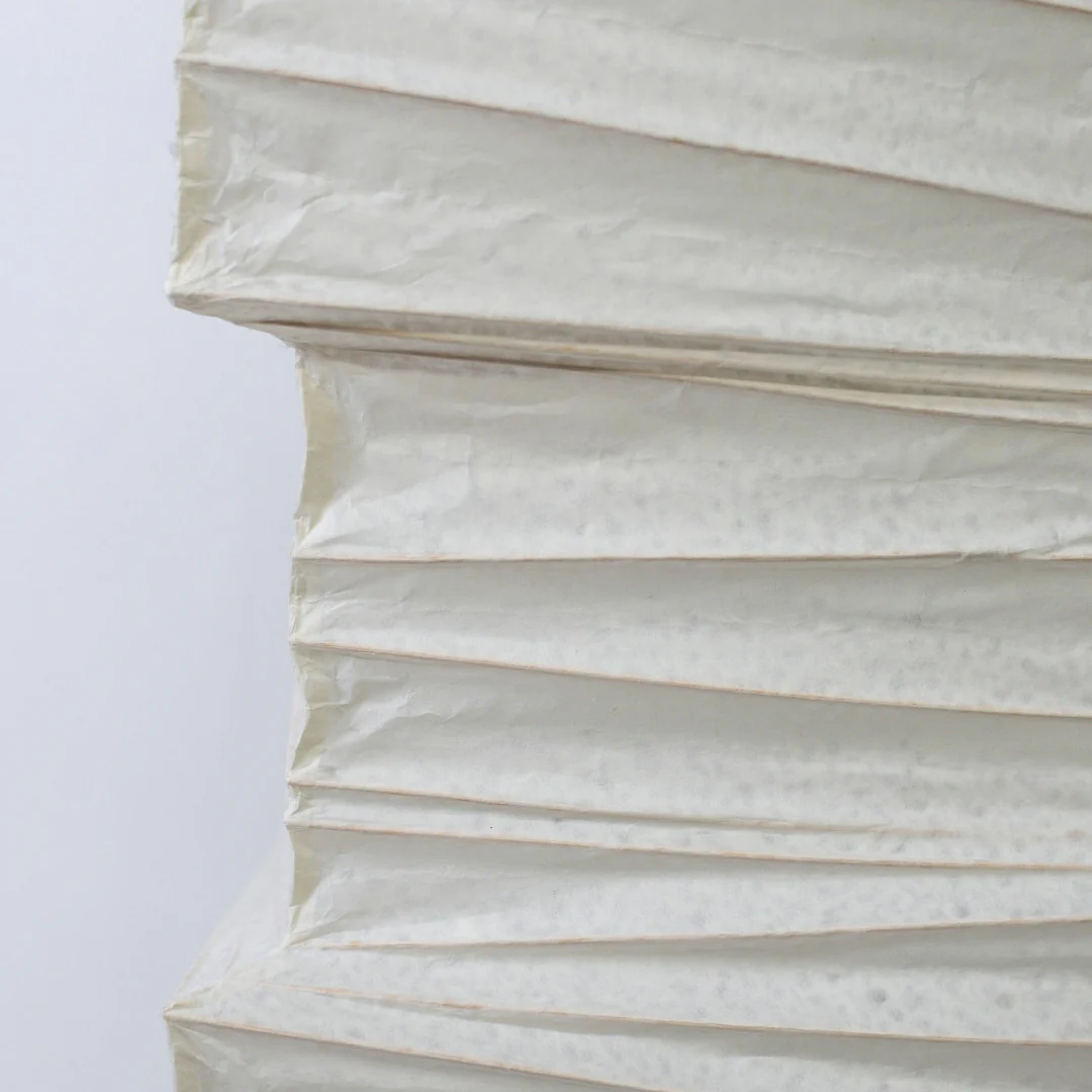 Japanese Paper Floor Lamp "Harusame Washi 01" - Image 7