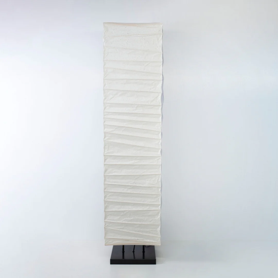 Japanese Paper Floor Lamp "Harusame Washi 02" - Image 5