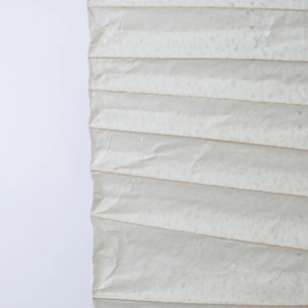 Japanese Paper Floor Lamp "Harusame Washi 02" - Image 7