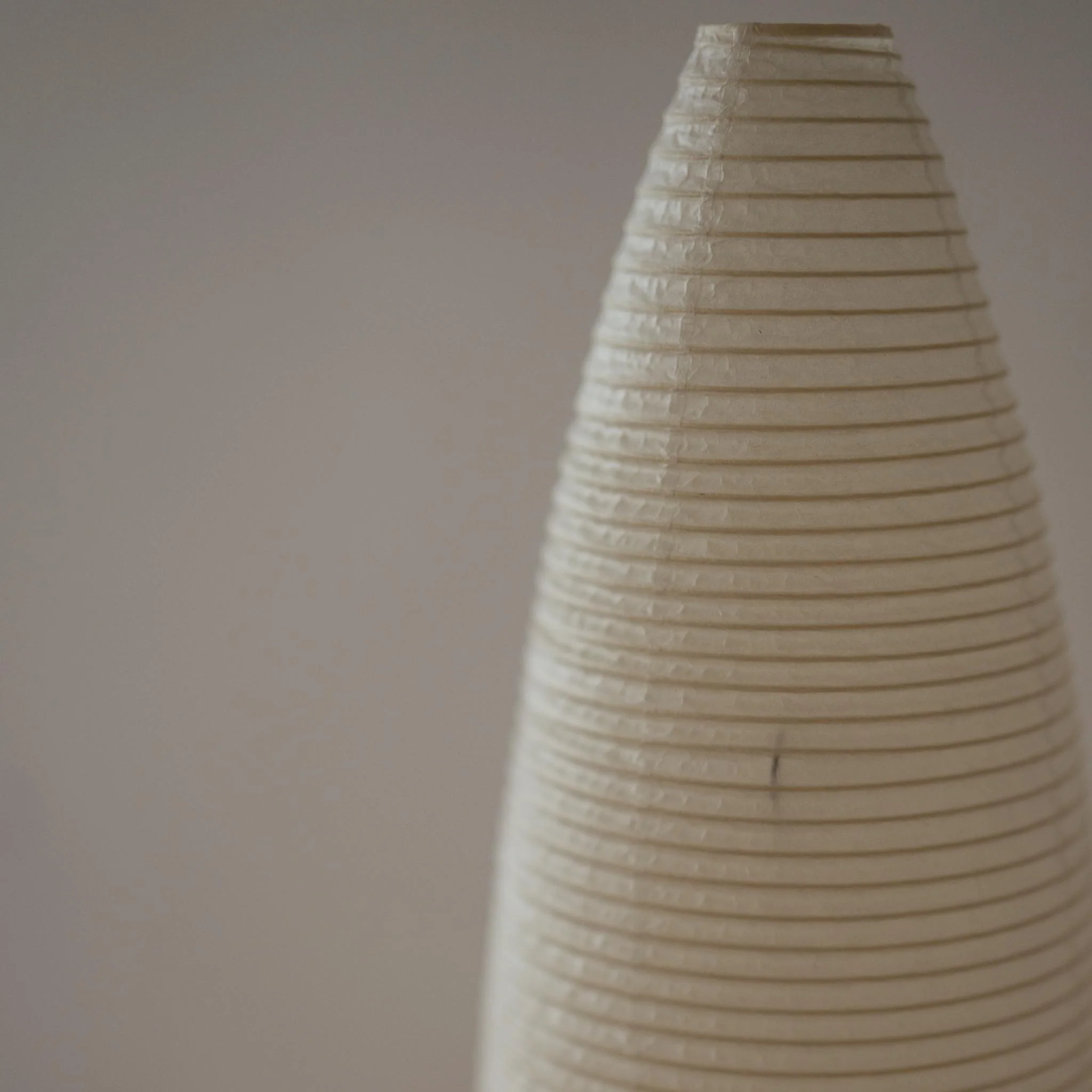 Japanese Paper Floor Lamp "paper moon 03" - Image 5
