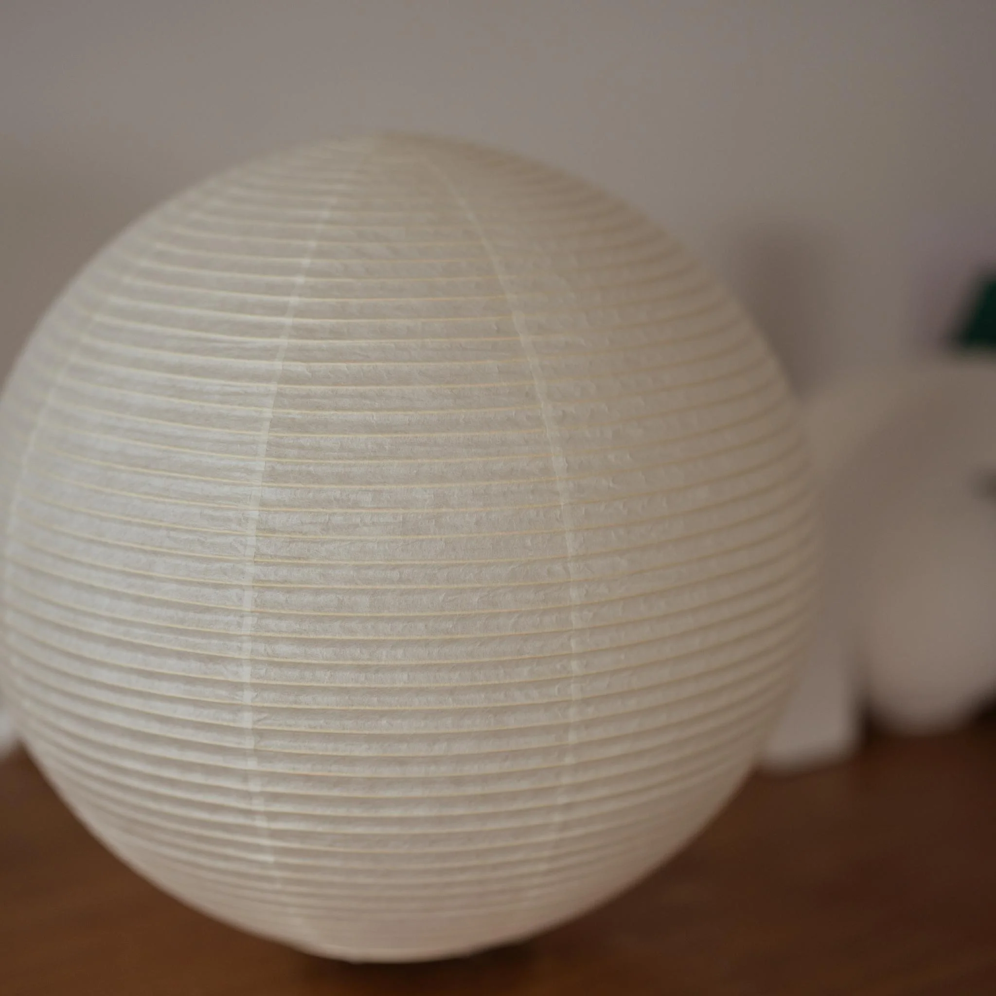 Japanese Paper Floor Lamp "paper moon 05" - Image 4