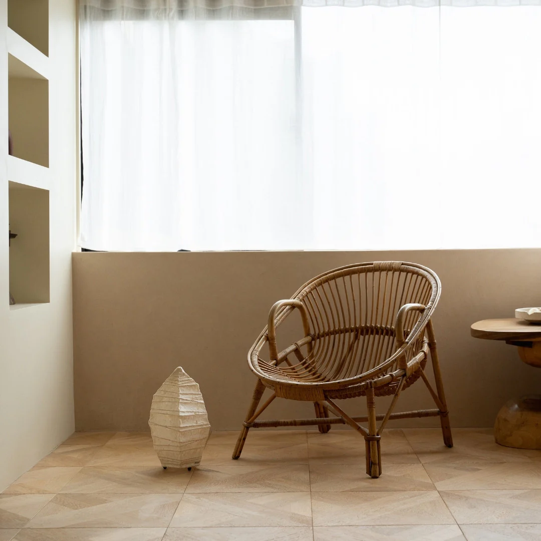 Japanese Paper Floor Lamp “PAPER STONE” Small - Image 6