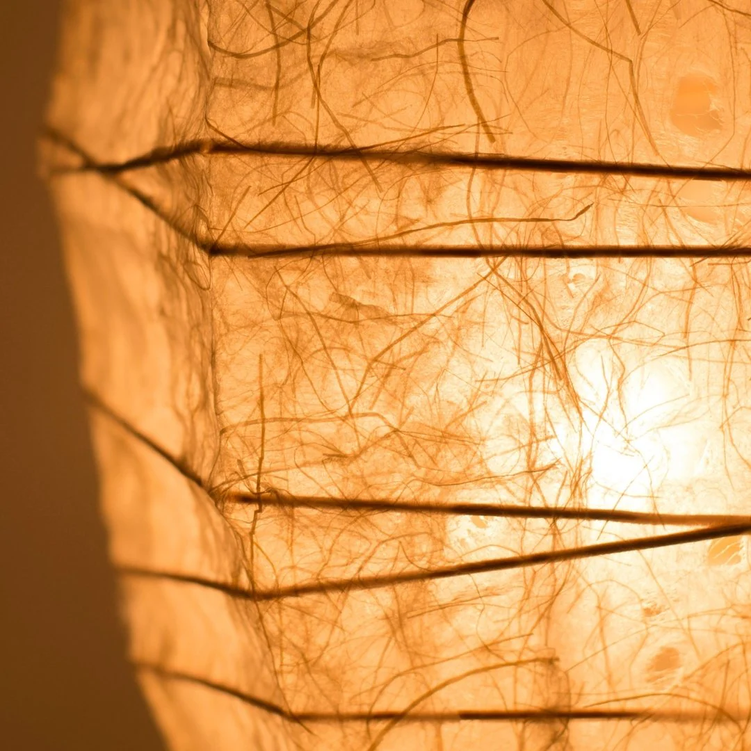 Japanese Paper Floor Lamp “PAPER STONE” Small - Image 9
