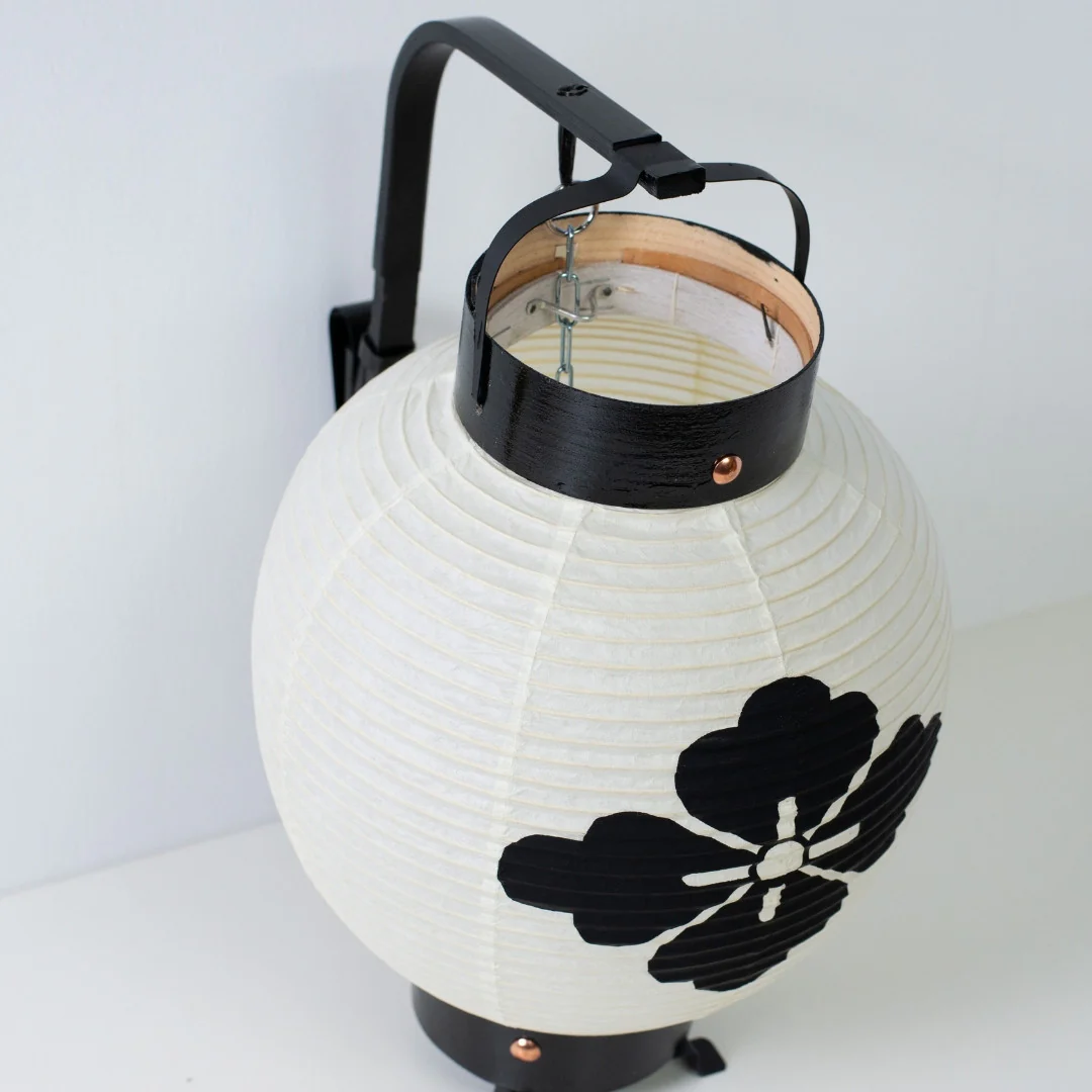 Japanese Paper Lantern "Flower Diamond" - Image 8