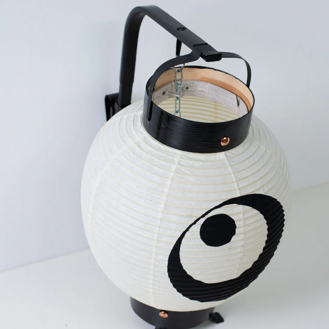 Japanese Paper Lantern "Moon and Star" - Image 9