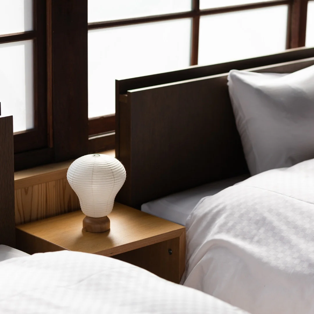 Japanese Paper Table Lamp "Balloon" - Image 6
