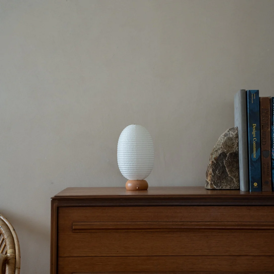 Japanese Paper Table Lamp "Dinosaur" - Image 2