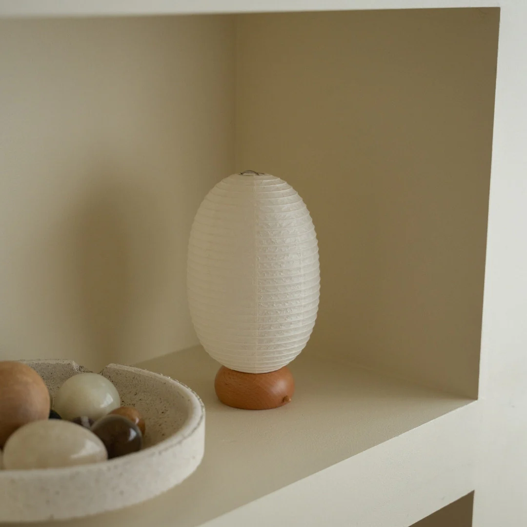 Japanese Paper Table Lamp "Dinosaur" - Image 3