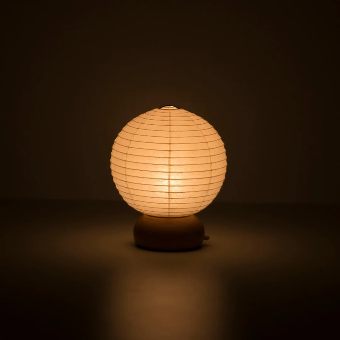 Japanese Paper Table Lamp "Mini Circle"