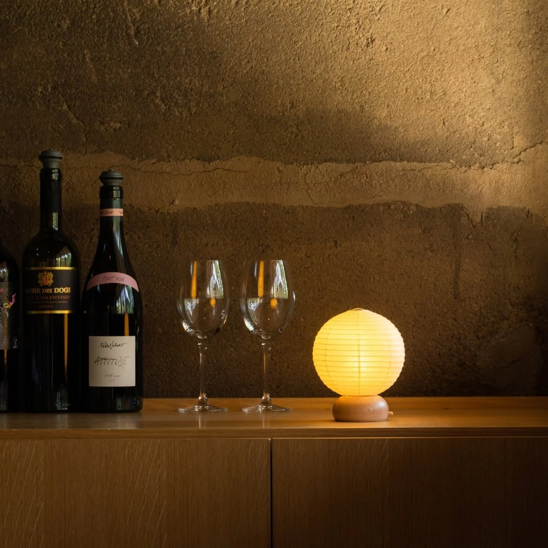 Japanese Paper Table Lamp "Mini Circle" - Image 8