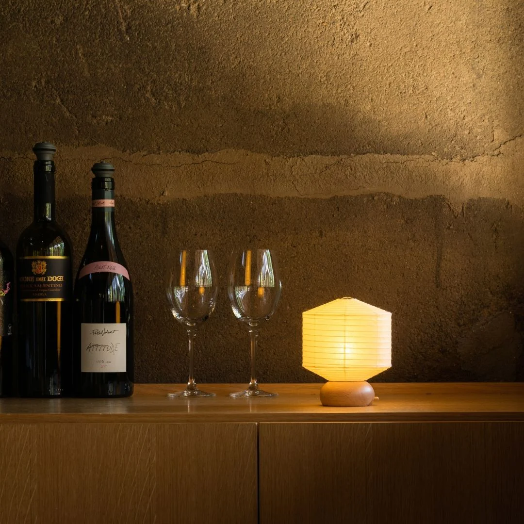 Japanese Paper Table Lamp "Mini Square" - Image 7