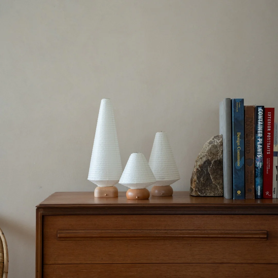 Japanese Paper Table Lamp "Mini Tree" - Image 5