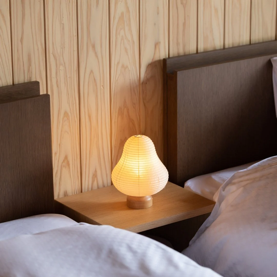 Japanese Paper Table Lamp "Mountain" - Image 7