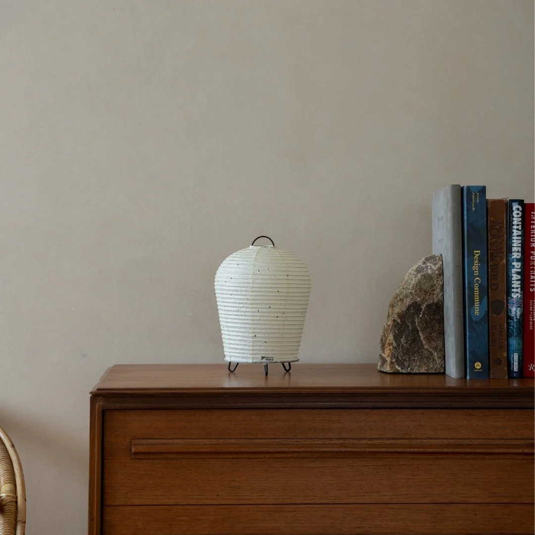 Japanese Paper Table Lamp "PAPERSON 01" - Image 2