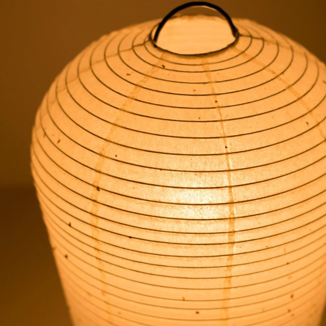 Japanese Paper Table Lamp "PAPERSON 01" - Image 9