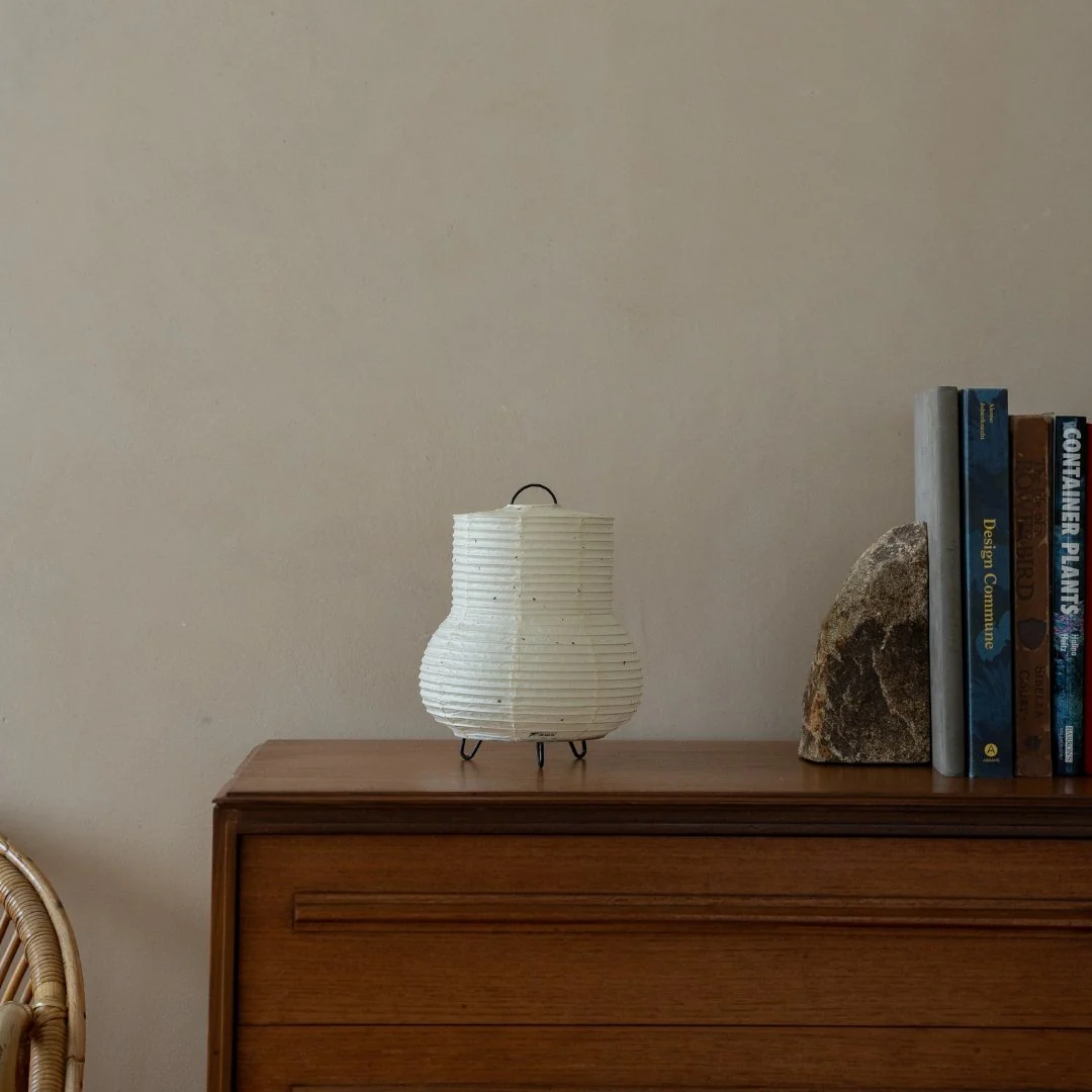 Japanese Paper Table Lamp "PAPERSON 02" - Image 2