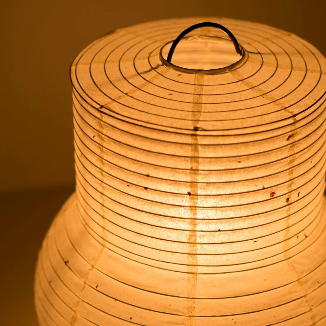 Japanese Paper Table Lamp "PAPERSON 02" - Image 6