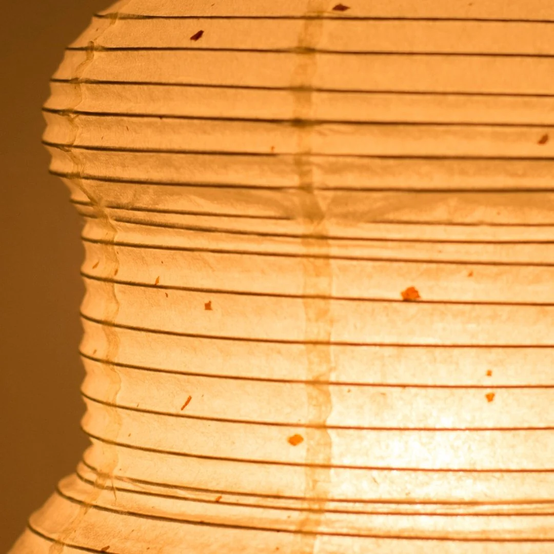 Japanese Paper Table Lamp "PAPERSON 03" - Image 7