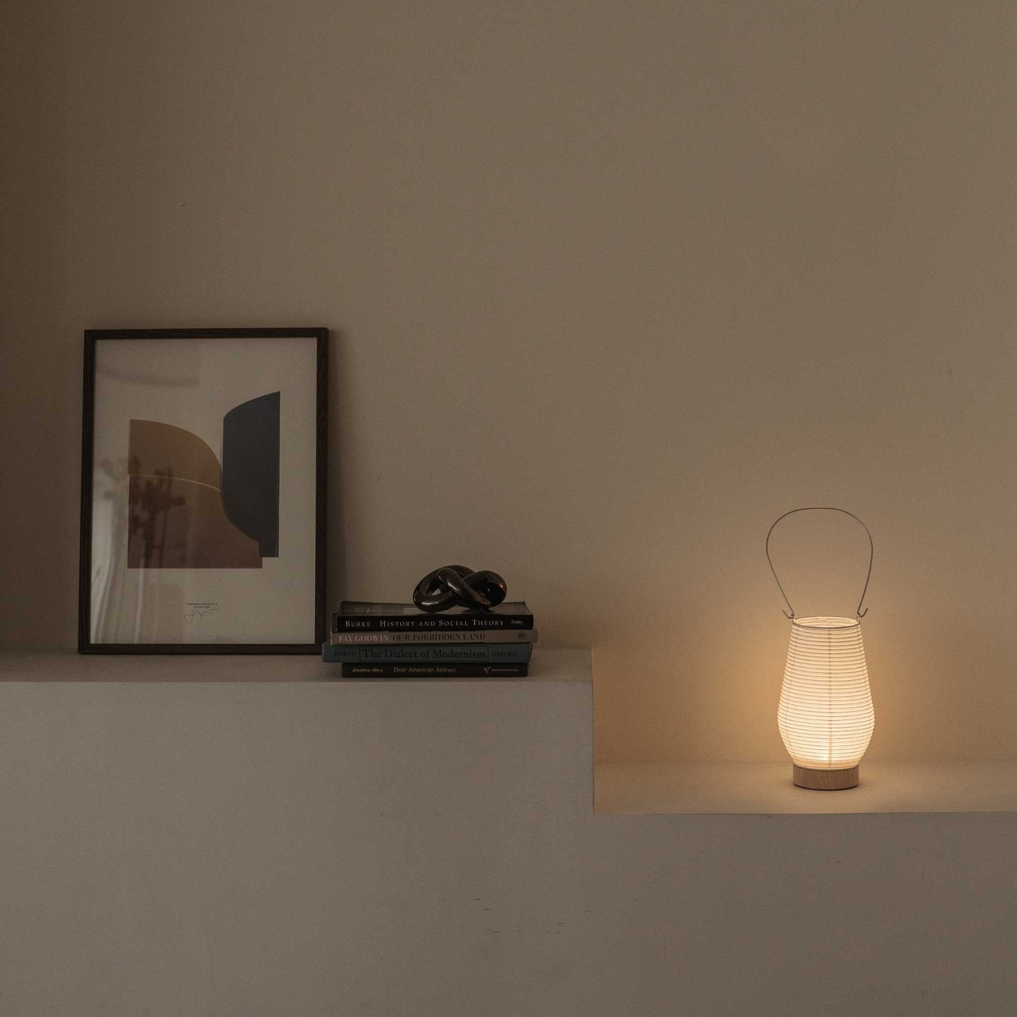 Japanese Paper Table Lamp “RIN" 02 - Image 5