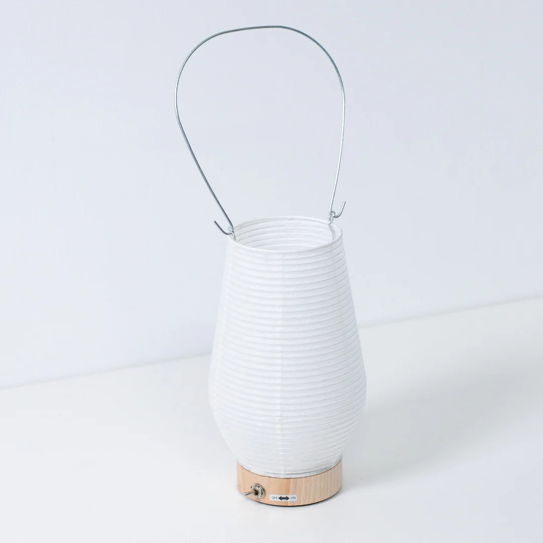 Japanese Paper Table Lamp “RIN" 02 - Image 9
