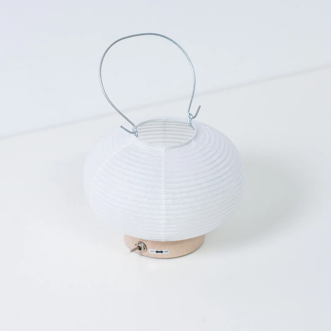 Japanese Paper Table Lamp “RIN" 03 - Image 10