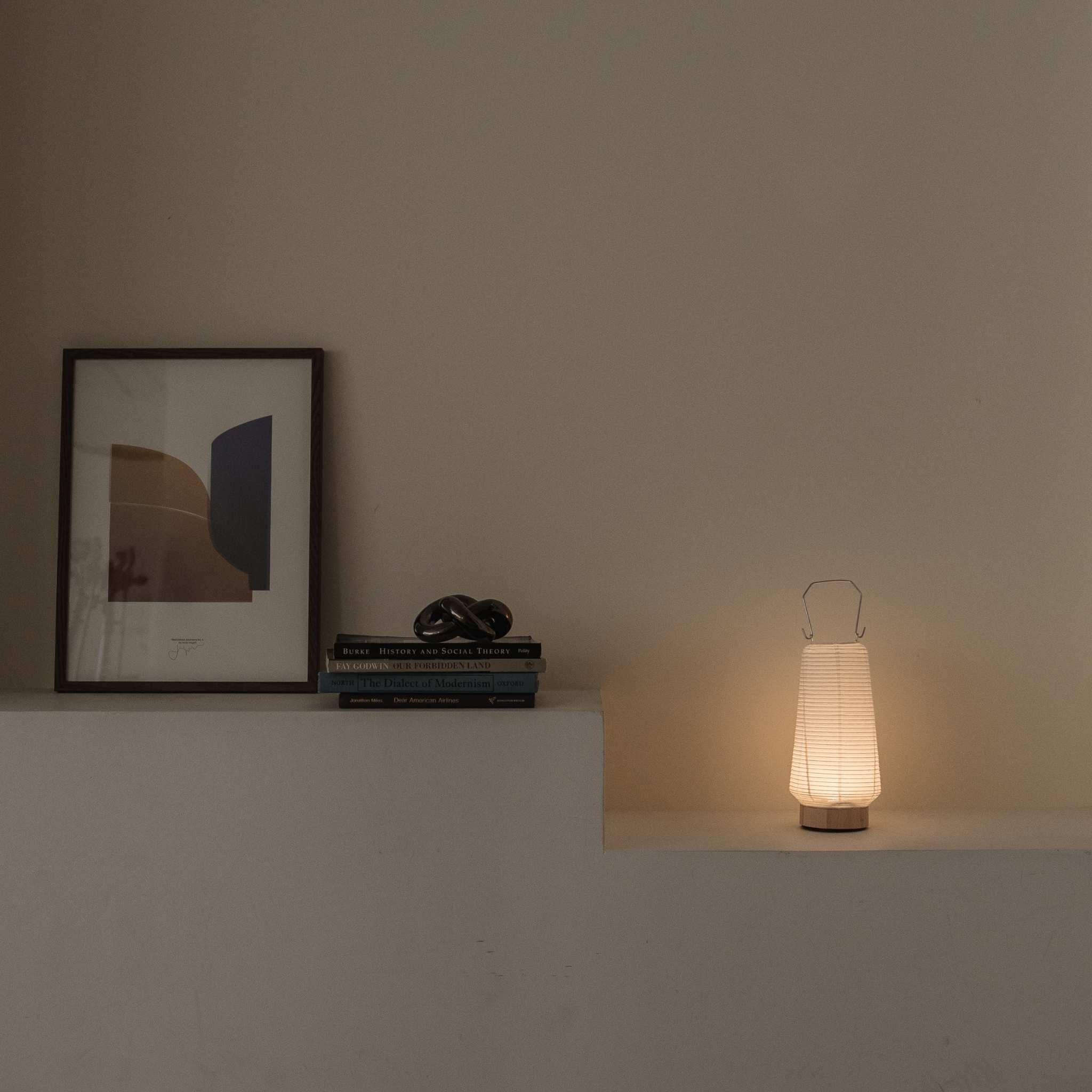 Japanese Paper Table Lamp “RIN" 04 - Image 3