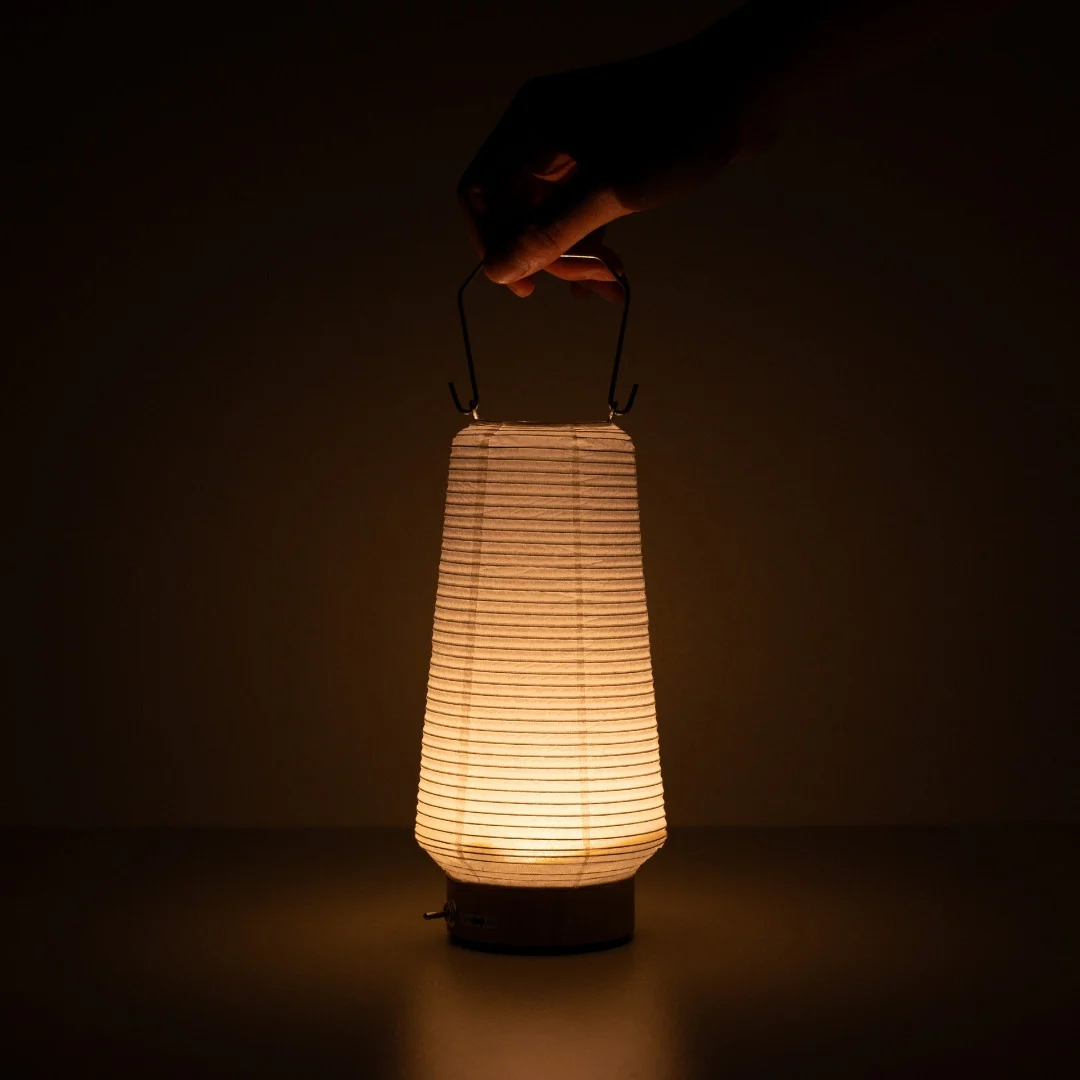 Japanese Paper Table Lamp “RIN" 04 - Image 6