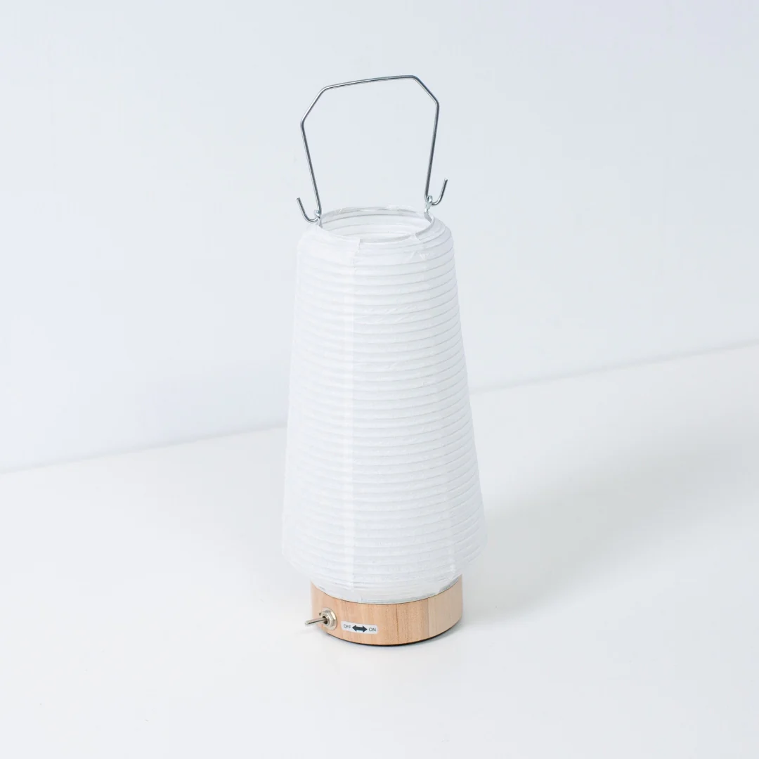 Japanese Paper Table Lamp “RIN" 04 - Image 7