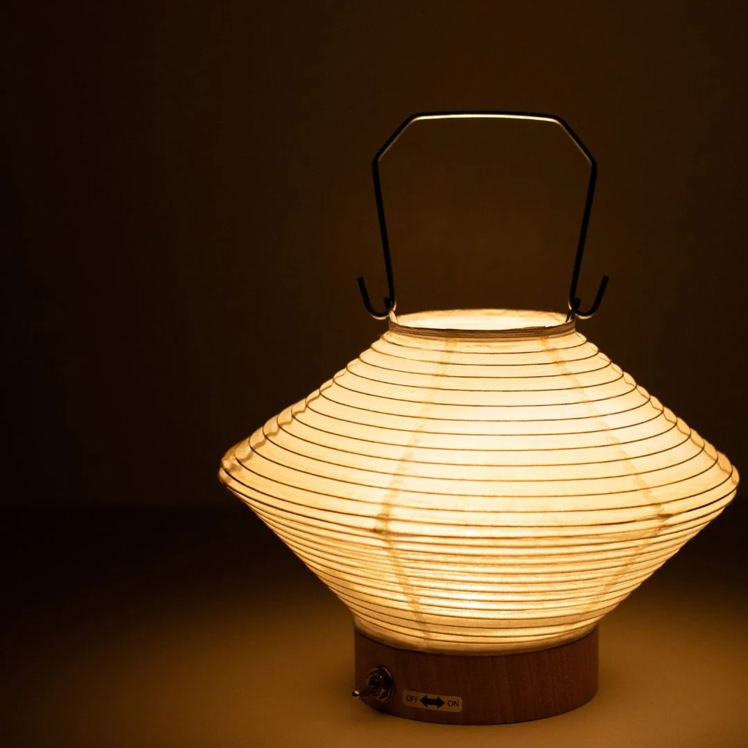 Japanese Paper Table Lamp “RIN" 05 - Image 5