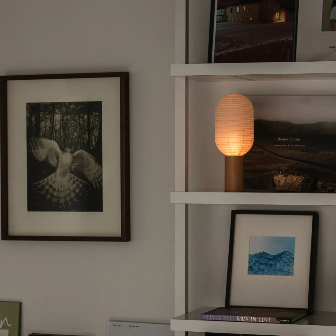 Japanese Paper Table Lamp “TORCHIN VERTICAL" - Image 10