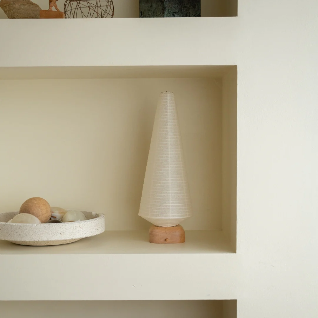 Japanese Paper Table Lamp "Tree" - Image 3
