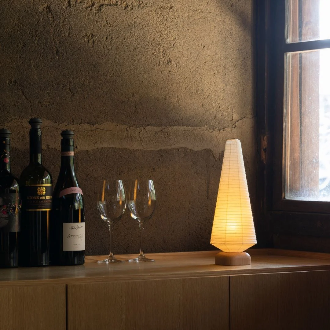 Japanese Paper Table Lamp "Tree" - Image 9