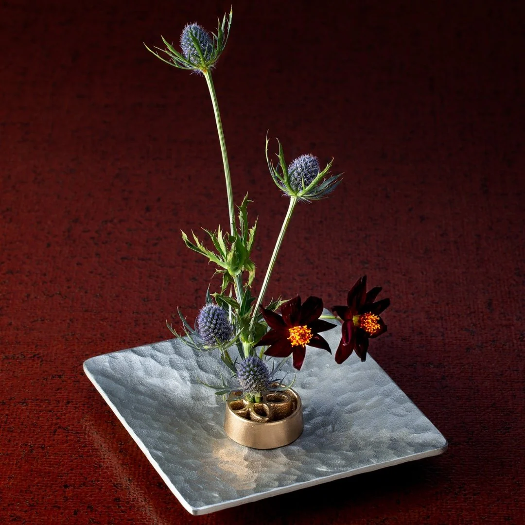 Japanese Pinless Kenzan Flower Frog "Garden" for Ikebana - Image 7
