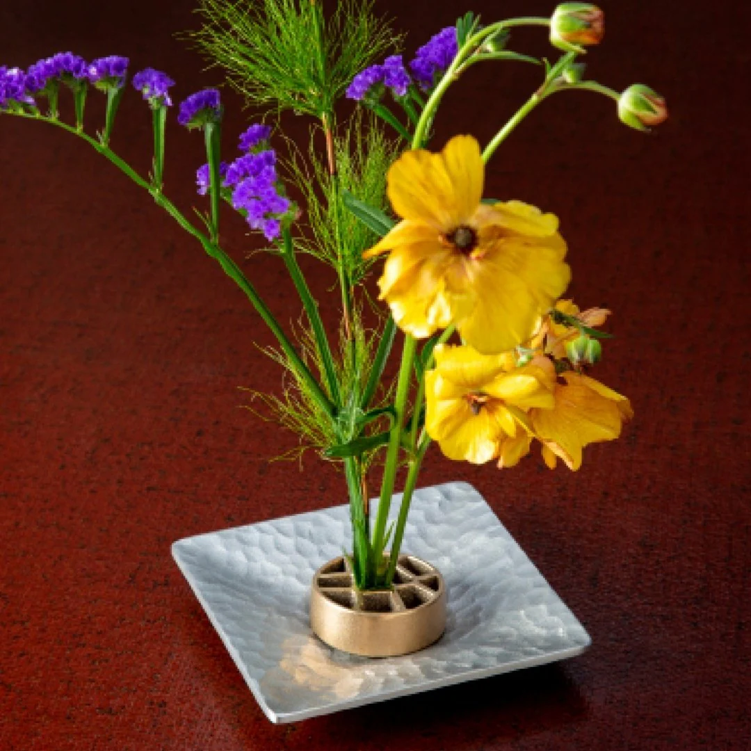 Japanese Pinless Kenzan Flower Frog "Voronoi" for Ikebana - Image 6