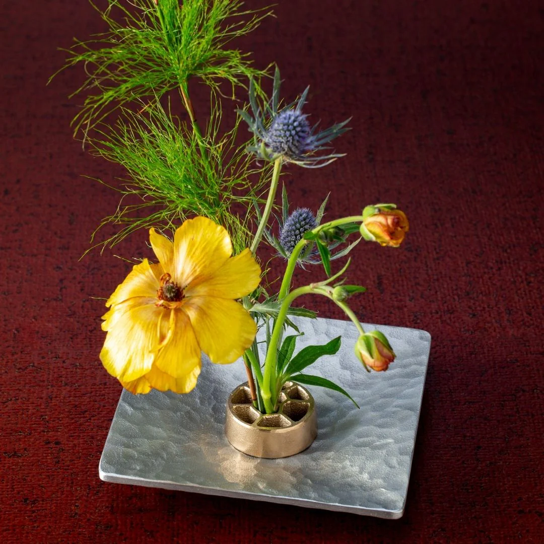 Japanese Pinless Kenzan Flower Frog "Voronoi" for Ikebana - Image 7