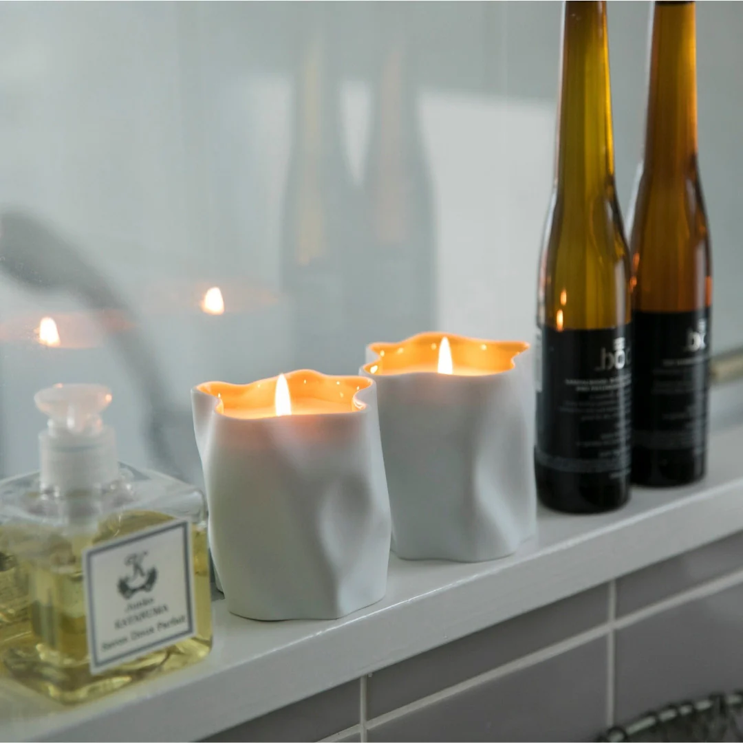 Japanese Scented Candle "AKAFUJI" - Image 4