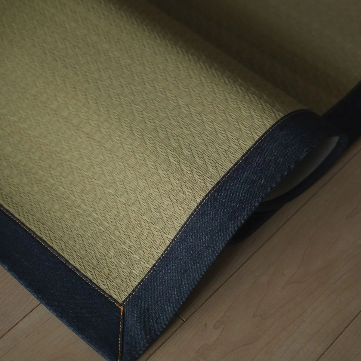 Japanese Tatami Area Rug "MUKU" Denim - Image 3