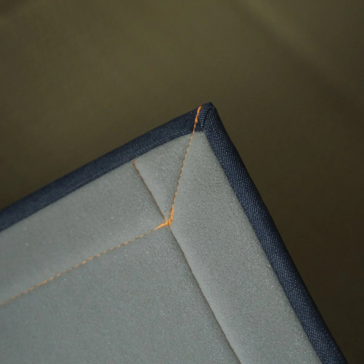 Japanese Tatami Area Rug "MUKU" Denim - Image 4