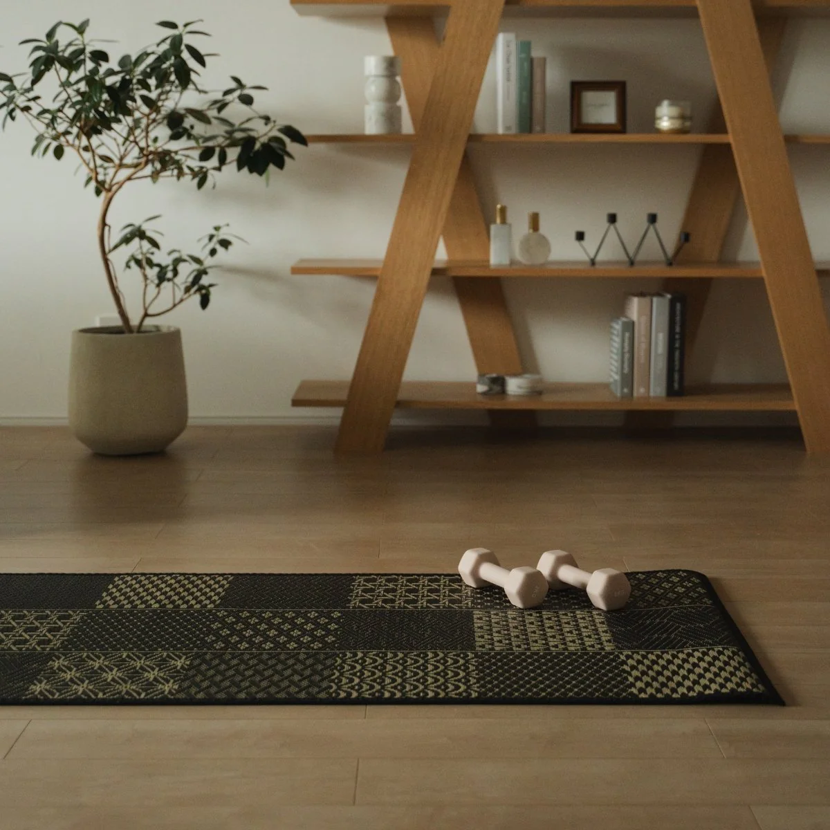 Japanese Tatami Yoga Mattress "Ed Plain" - Image 3