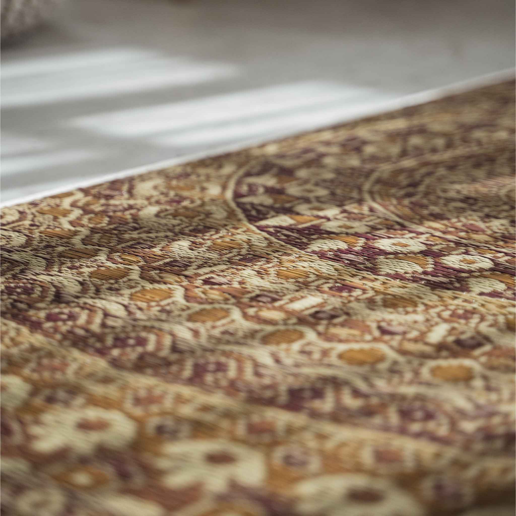 Japanese Tatami Yoga Mattress "Mandala" Brown - Image 3