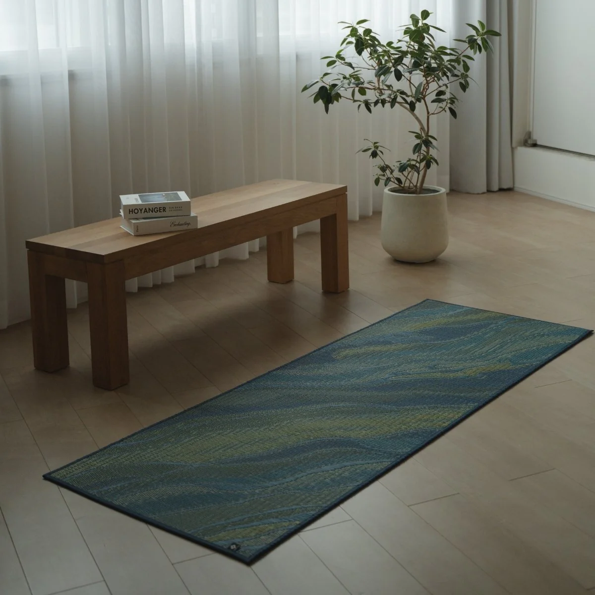Japanese Tatami Yoga Mattress "Marble"