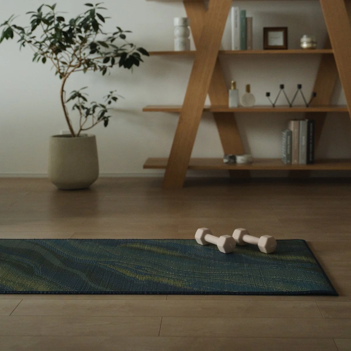 Japanese Tatami Yoga Mattress "Marble" - Image 3