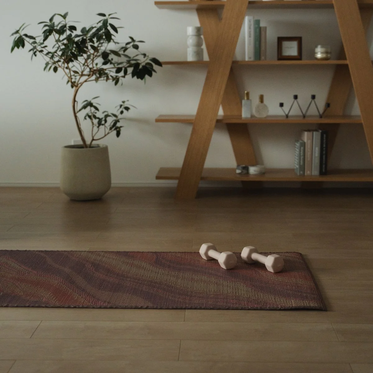 Japanese Tatami Yoga Mattress "Marble" - Image 9