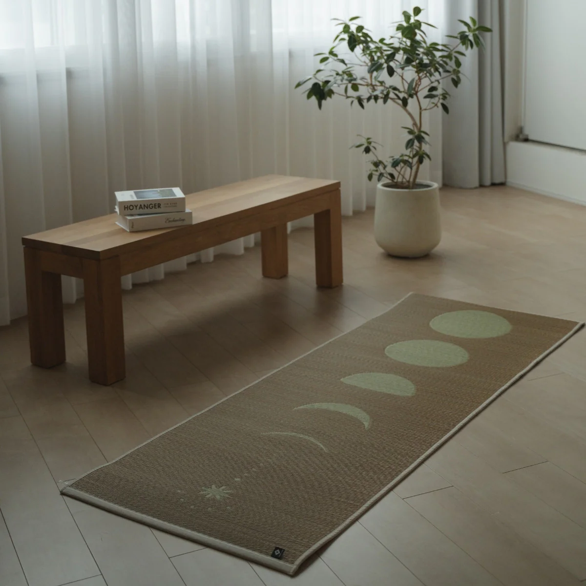 Japanese Tatami Yoga Mattress "Moon" - Image 8