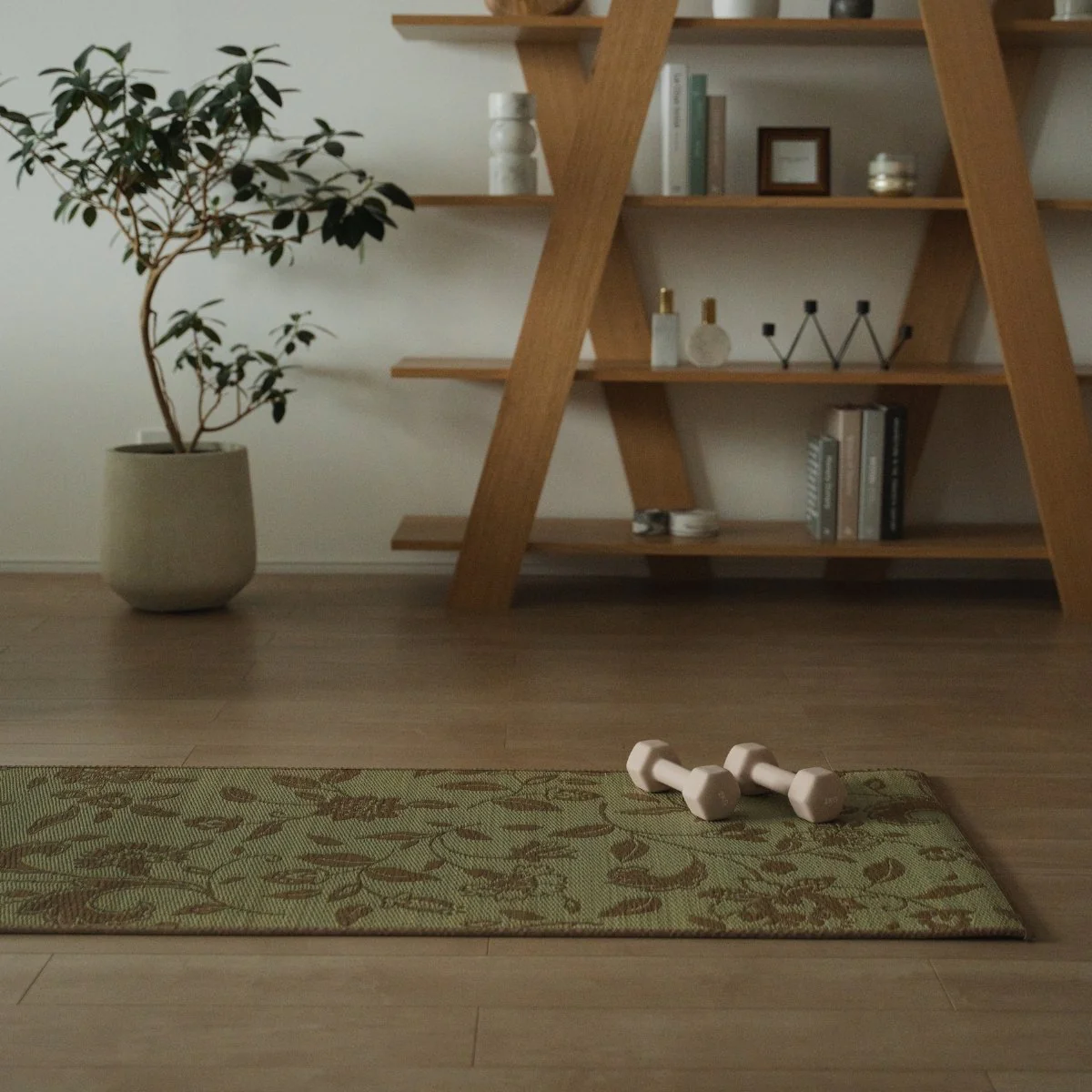 Japanese Tatami Yoga Mattress "Sarasa" - Image 3