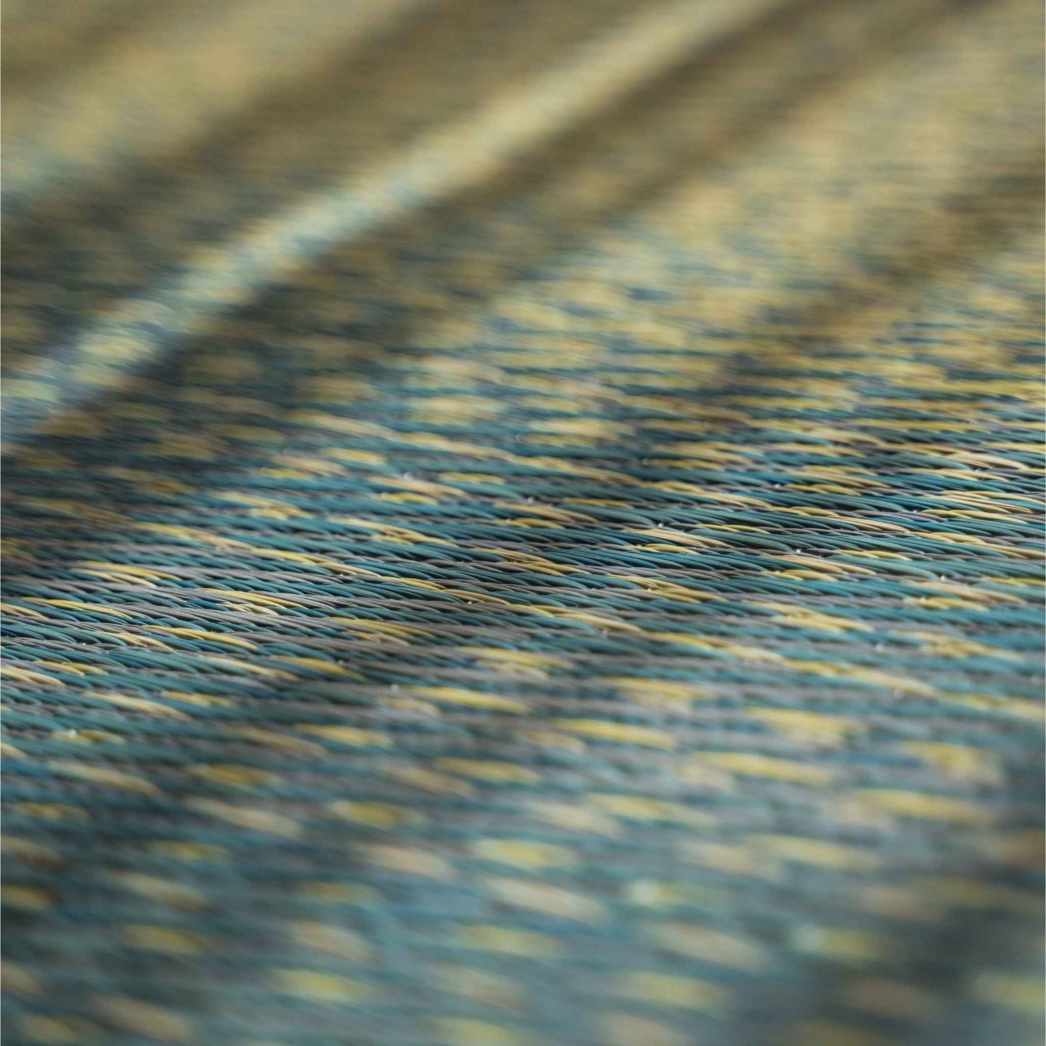 Japanese Tatami Yoga Mattress "Skysea" Blue - Image 3