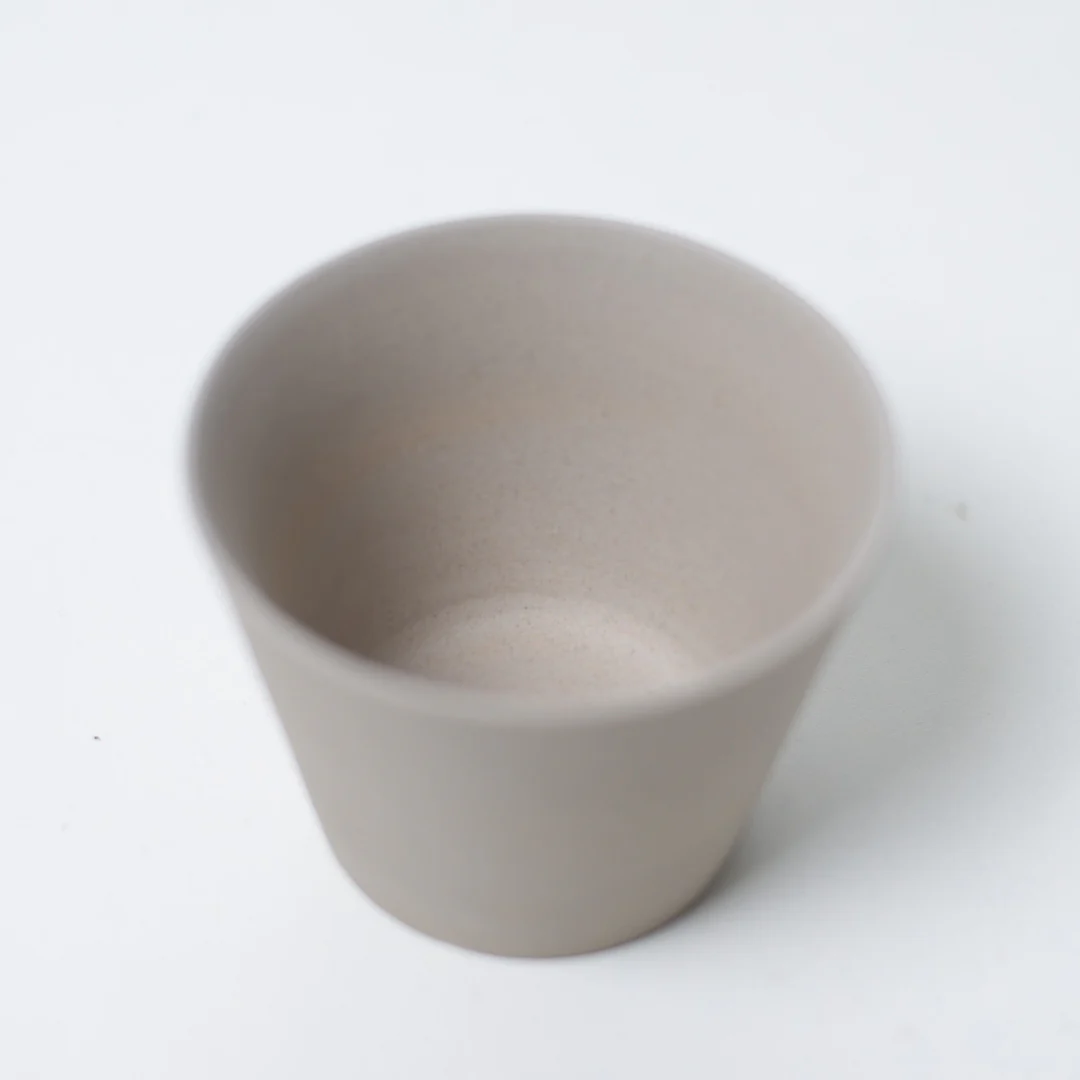 Japanese Tea Cup Set "Ensui" - Black Cone Shaped (100cc, Set of 4) - Image 6